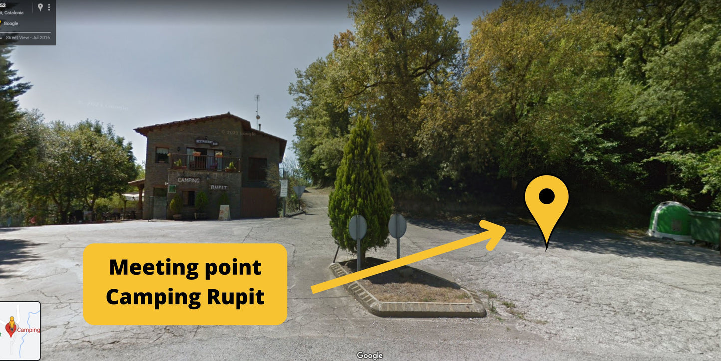 🔥1 plaza 🏰 Rupit medieval y cascada de 100 metros! 🌊 Intermedio 12km 💪 ➸ 📅01.04.23 💰 39€